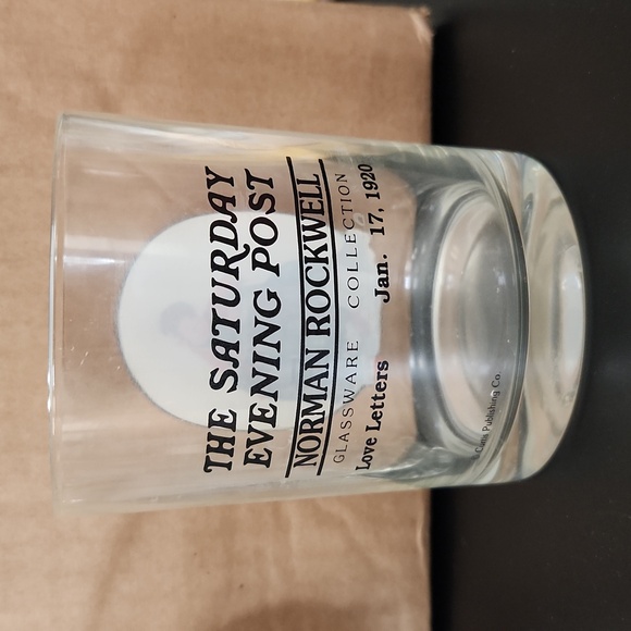 Norman Rockwell Saturday post glasses plz read description not a complete set - Picture 10 of 17